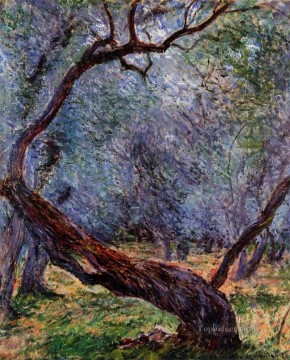 Claude Monet Painting - Estudio de los olivos Claude Monet